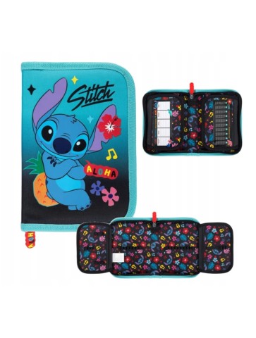 PIÓRNIK DWUKLAPKOWY STITCH ALOHA MINT ST. MAJEWSKI