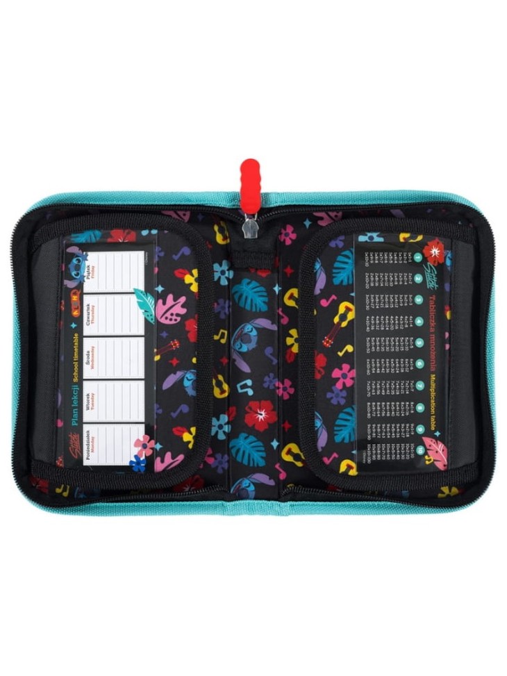 PIÓRNIK DWUKLAPKOWY STITCH ALOHA MINT ST. MAJEWSKI