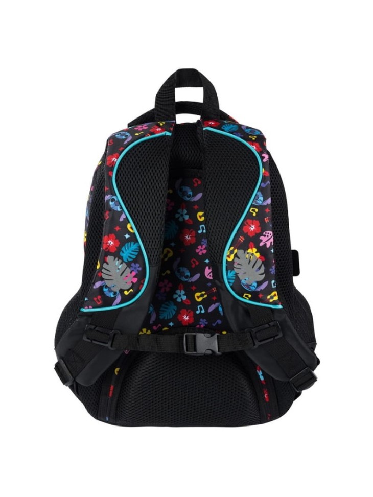 PLECAK CZTEROKOMOROWY STITCH ALOHA MINT ST.MAJEWSKI