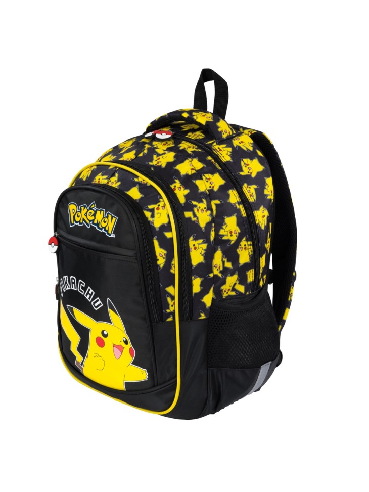 PLECAK TRZYKOMOROWY POKEMON PIKACHU 22l ST.MAJEWSKI