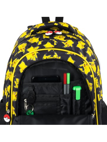 PLECAK TRZYKOMOROWY POKEMON PIKACHU 22l ST.MAJEWSKI
