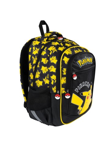 PLECAK TRZYKOMOROWY POKEMON PIKACHU 22l ST.MAJEWSKI