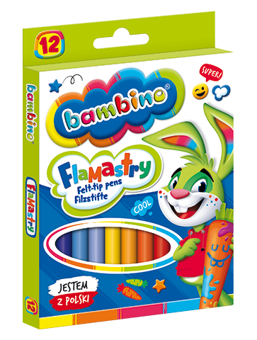 ZESTAW PRZYBORÓW SZKOLNYCH DLA DZIECI 18-ELEMENTÓW WYPRAWKA BAMBINO
