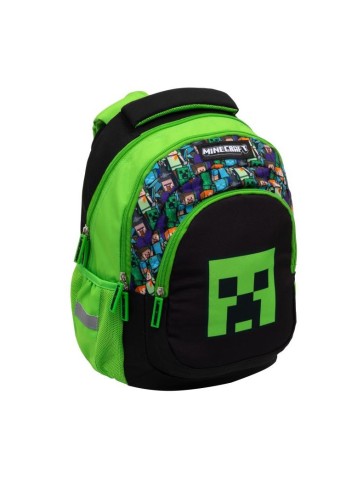 PLECAK SZKOLNY TRZYKOMOROWY MINECRAFT STEVE CREEPER 20l ASTRA