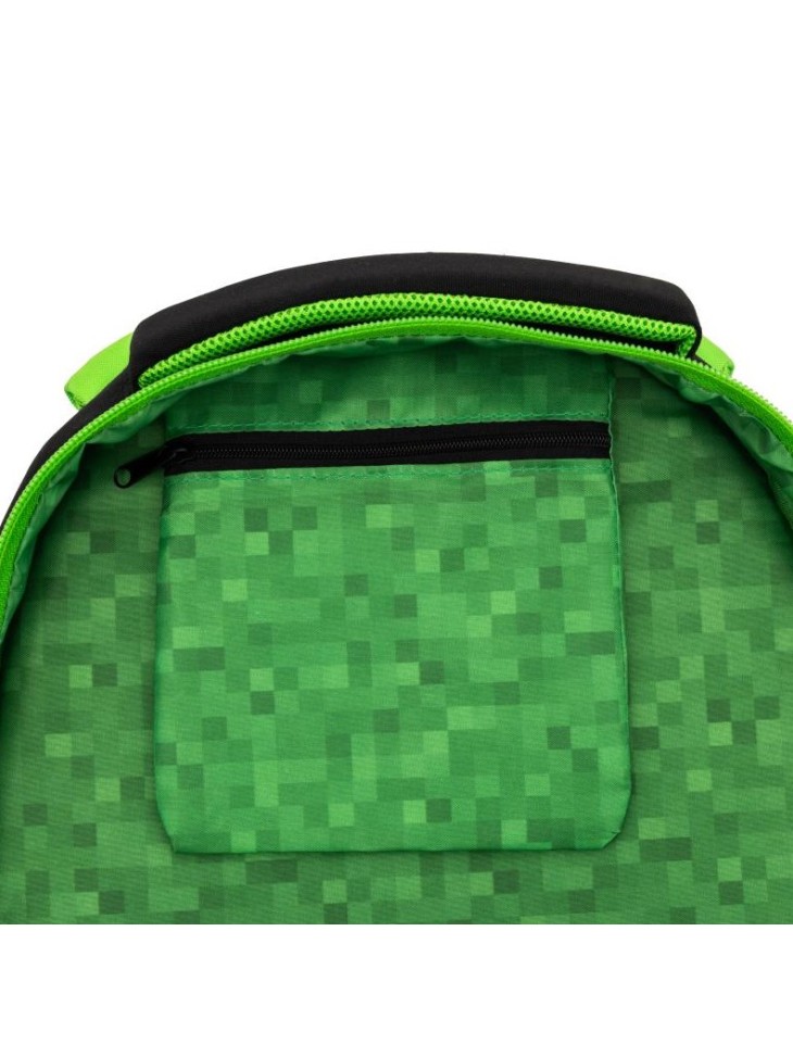 PLECAK SZKOLNY TRZYKOMOROWY MINECRAFT STEVE CREEPER 20l ASTRA