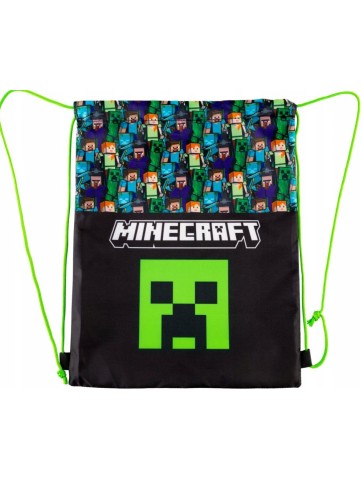 WOREK NA OBUWIE MINECRAFT STEVE CREEPER ASTRA