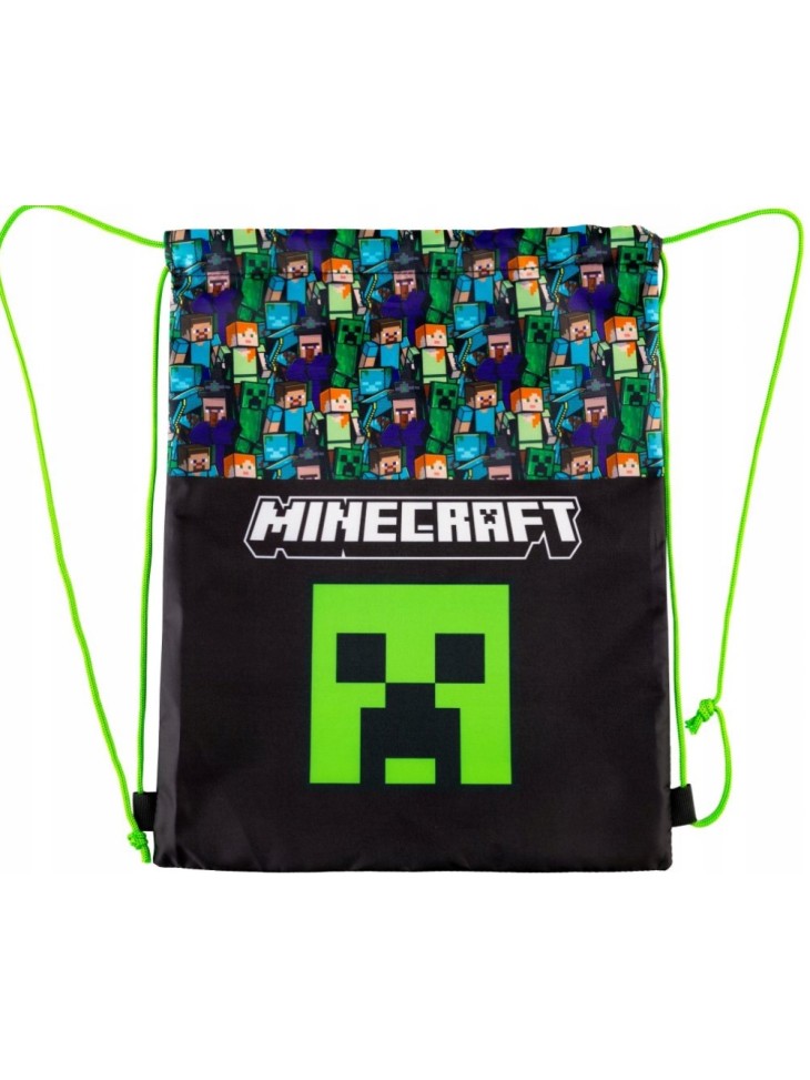 WOREK NA OBUWIE MINECRAFT STEVE CREEPER ASTRA