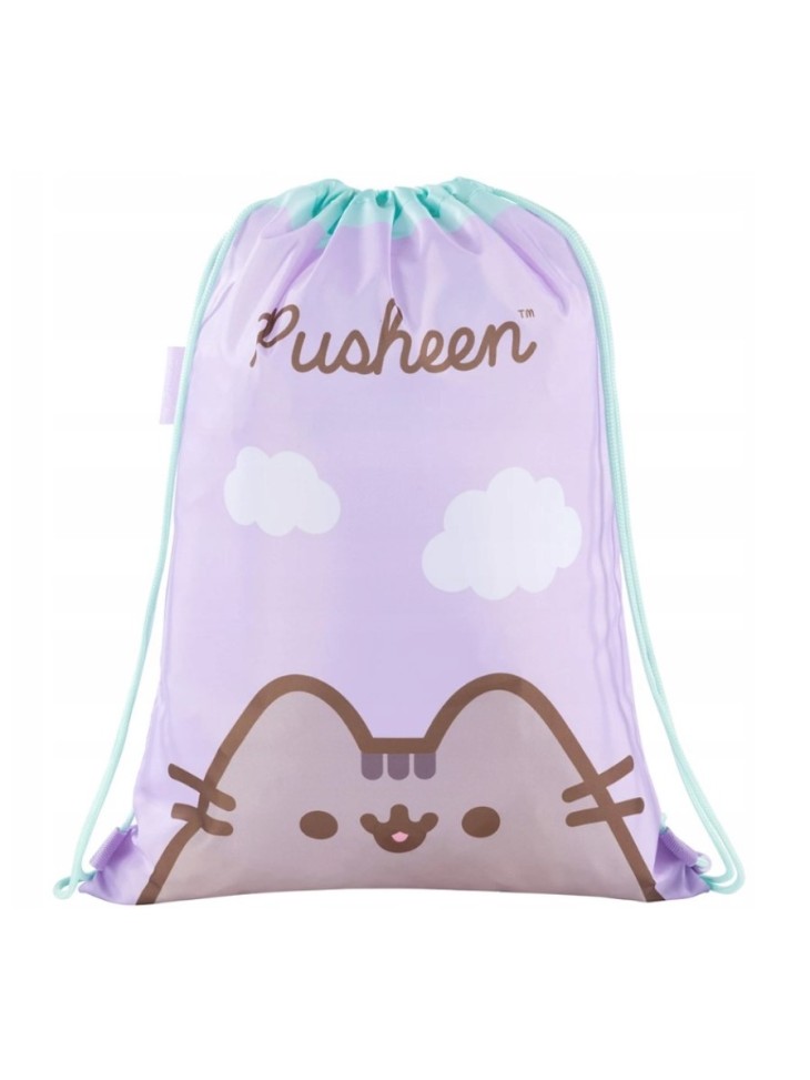 ZESTAW SZKOLNY 5-ELEMENTÓW PUSHEEN VIOLET FIOLET ST. MAJEWSKI