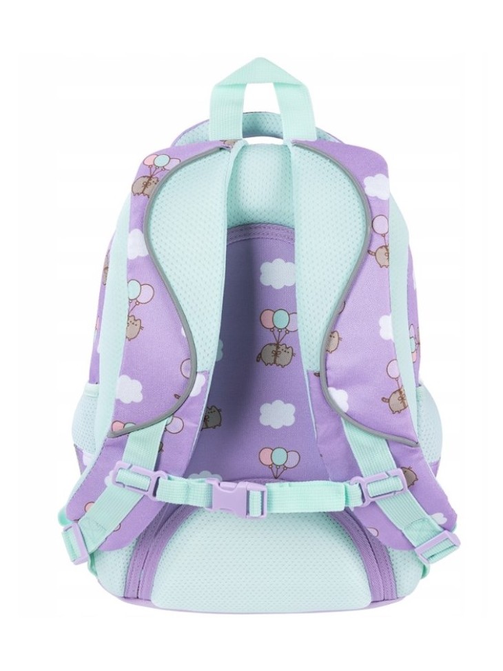 ZESTAW SZKOLNY 5-ELEMENTÓW PUSHEEN VIOLET FIOLET ST. MAJEWSKI