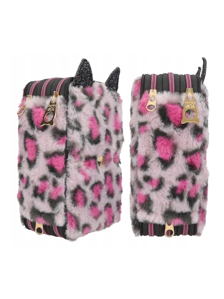 PIÓRNIK POTRÓJNY TOP MODEL LEO REBEL KITTY 13020 DEPESCHE