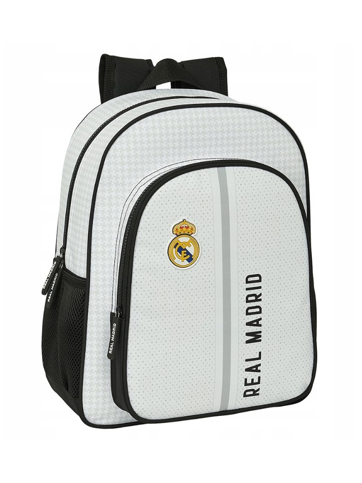 PLECAK DWUKOMOROWY REAL MADRYT RM TEAM 24/25 WHITE SAFTA