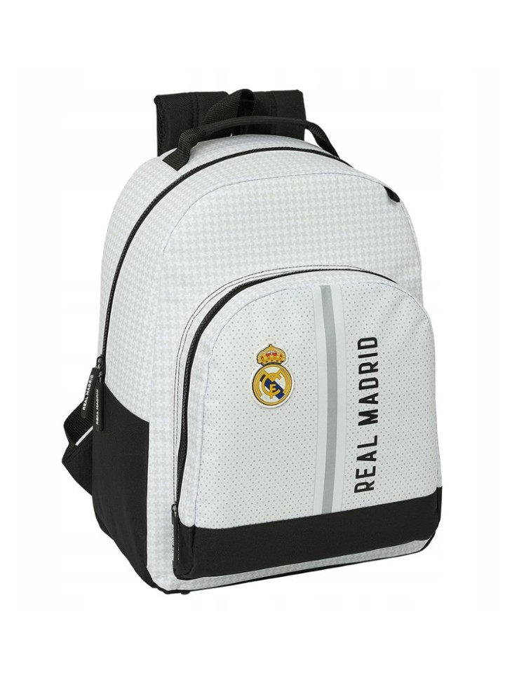 PLECAK DWUKOMOROWY REAL MADRYT RM TEAM 24/25 WHITE SAFTA