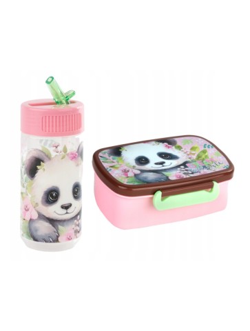 ZESTAW SZKOLNY DLA DZIEWCZYNKI 9-ELEMENTÓW PANDA 10 DERFORM