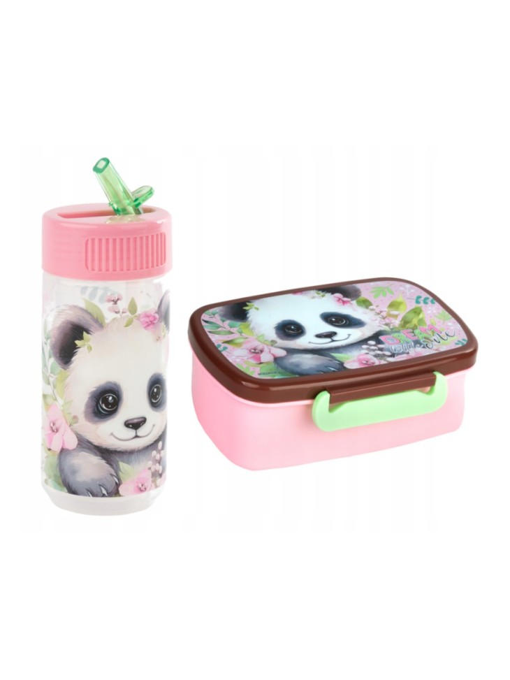 ZESTAW SZKOLNY DLA DZIEWCZYNKI 9-ELEMENTÓW PANDA 10 DERFORM