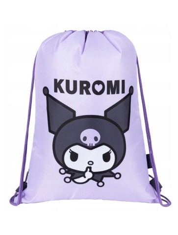 ZESTAW SZKOLNY 3-ELEMENTÓW KUROMI VIOLET ST. MAJEWSKI
