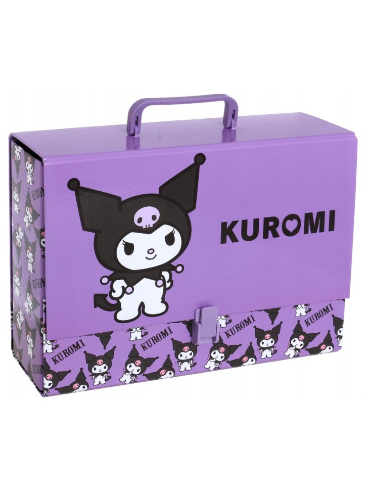 ZESTAW SZKOLNY 8-ELEMENTÓW KUROMI VIOLET ST. MAJEWSKI