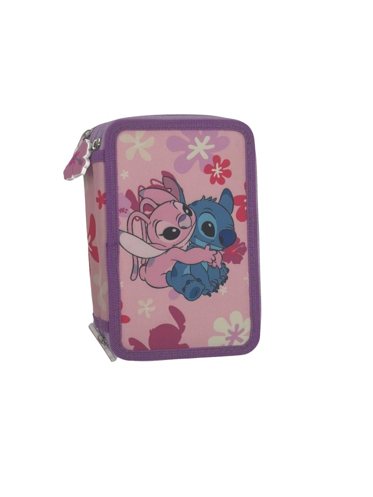 PIÓRNIK POTRÓJNY Z WYPOSAŻENIEM LILO&STITCH ANGEL DIFUZED
