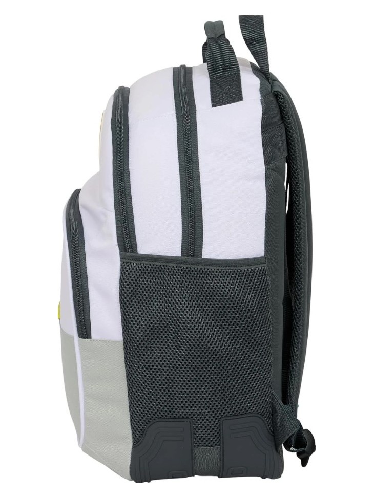 PLECAK TRZYKOMOROWY SZKOLNY 42cm REAL MADRYT TEAM 25/26 WHITE SAFTA