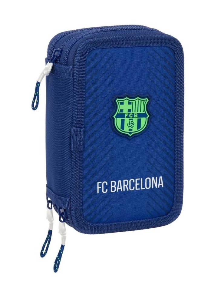 PIÓRNIK POTRÓJNY FC BARCELONA TEAM BLUE SAFTA