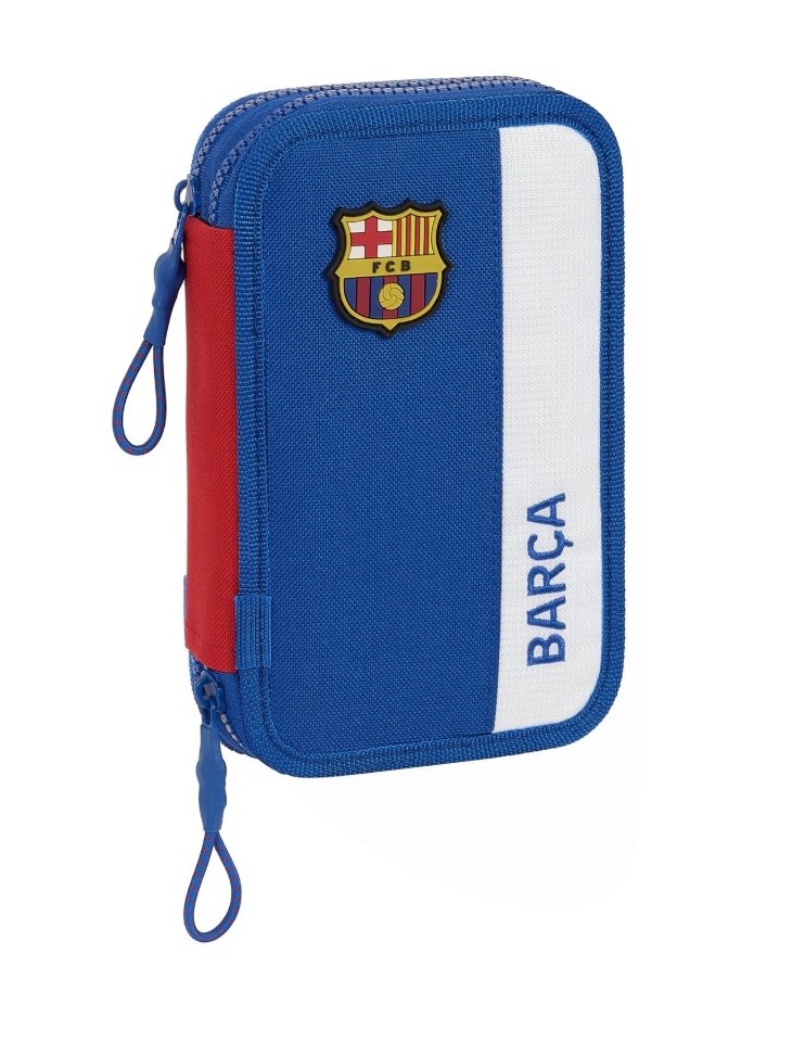 PIÓRNIK PODWÓJNY FC BARCELONA TEAM DARK BLUE/WHITE SAFTA