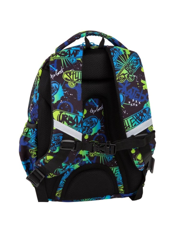 PLECAK TRZYKOMOROWY JERRY SKATE NIGHT 19 L COOLPACK