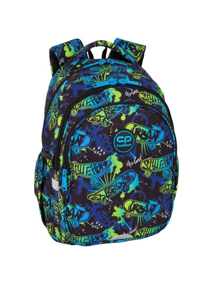 PLECAK TRZYKOMOROWY JERRY SKATE NIGHT 19 L COOLPACK