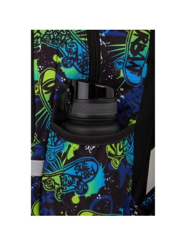 PLECAK TRZYKOMOROWY JERRY SKATE NIGHT 19 L COOLPACK