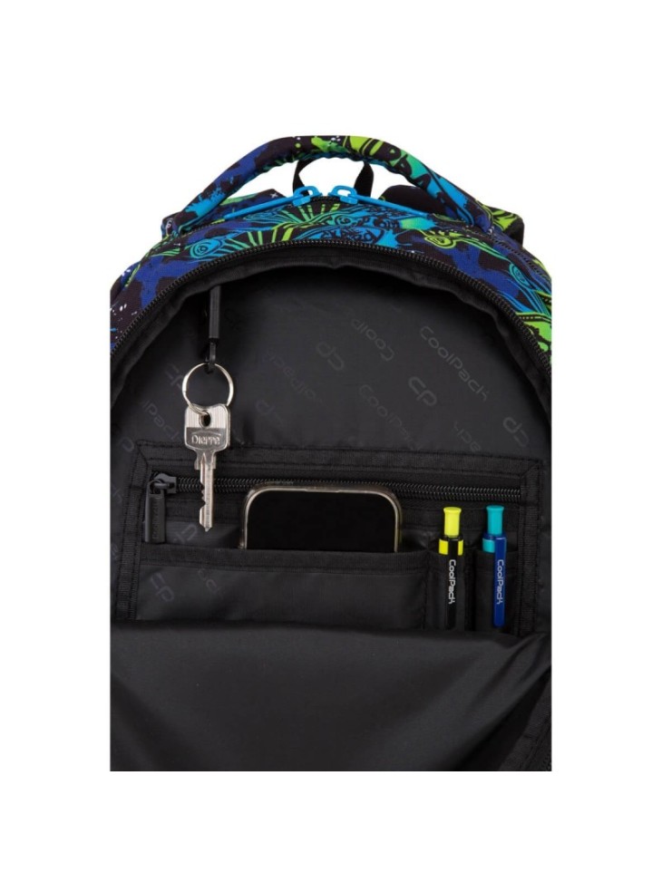 PLECAK TRZYKOMOROWY JERRY SKATE NIGHT 19 L COOLPACK