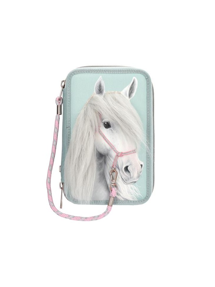 PIÓRNIK POTRÓJNY KONIE KOŃ MISS MELODY HORSE HEAD 13692 DEPESCHE