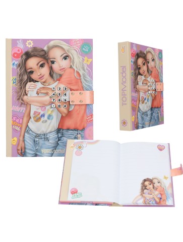 PAMIĘTNIK A5 Z PIOSENKĄ NA KOD GIRL POWER TOP MODEL 13621 DEPESCHE