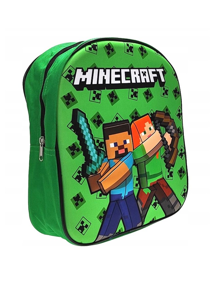 PLECAK PRZEDSZKOLNY 3D MINECRAFT DLA CHŁOPCA