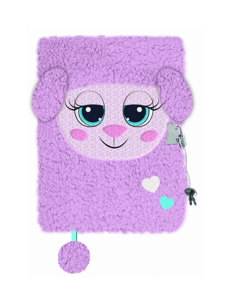 PAMIĘTNIK Z KLÓDKĄ A5 PINK OWIECZKA ST.MAJEWSKI