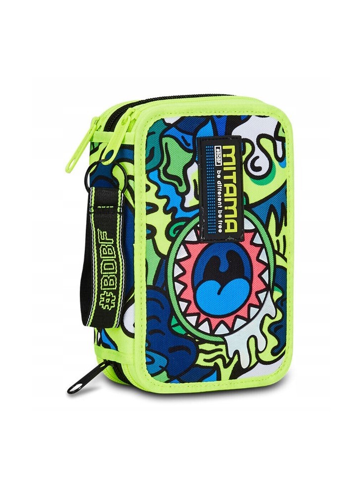PIÓRNIK POTRÓJNY Z WYPOSAŻENIEM FLUO MONSTER 50-ELEMENTÓW MITAMA