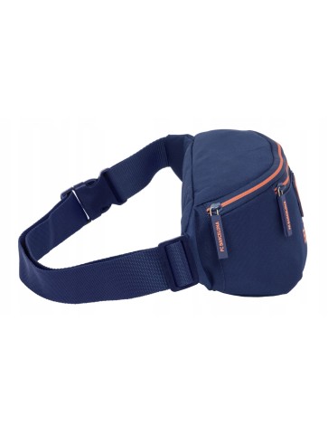 NERKA, SASZETKA NA PAS FC BARCELONA TEAM NAVY BLUE&ORANGE SAFTA