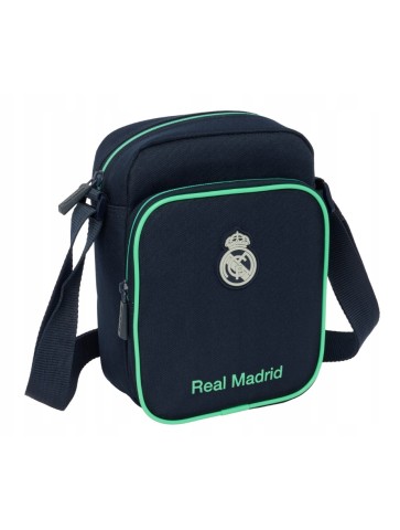 TOREBKA/SASZETKA NA TELEFON REAL MADRYT TEAM 25/26 NAVY BLUE GREEN SAFTA