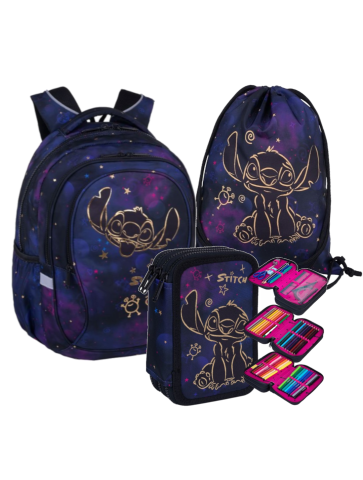 ZESTAW 3-ELEMENTÓW FACTOR LILO&STITCH DISNEY GOLDEN 19l COOLPACK