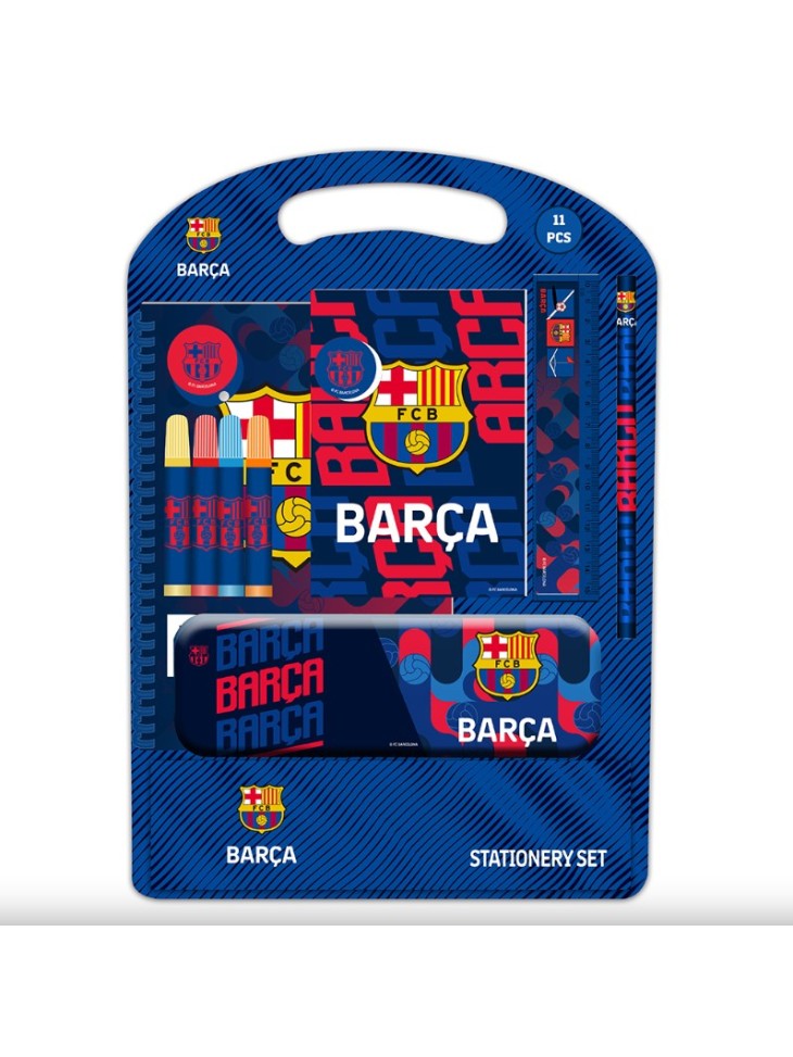 ZESTAW/PRZYBORNIK SZKOLNY FC BARCELONA SAFTA