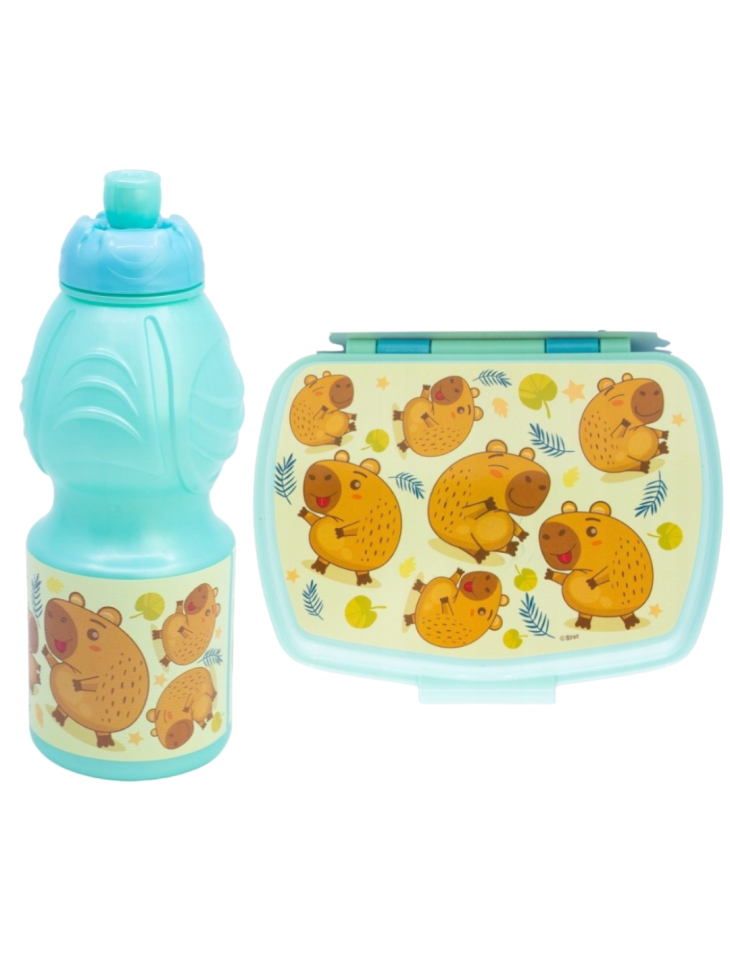 ZESTAW ŚNIADANIOWY DLA DZIEWCZYNKI CAPIBARA LIPEX