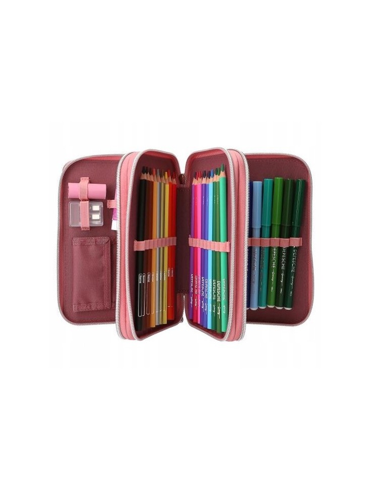 PIÓRNIK POTRÓJNY KONIE KOŃ MISS MELODY LED LOVE 13416 DEPESCHE