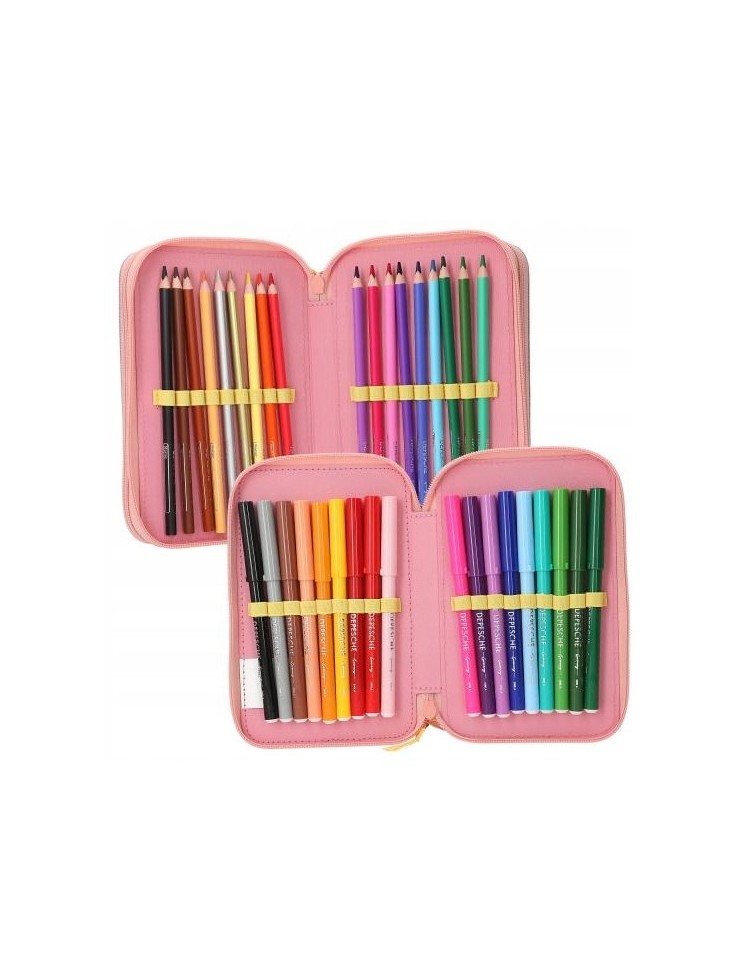 PIÓRNIK POTRÓJNY Z WYPOSAŻENIEM TOP MODEL JUICY 13324 DEPESCHE