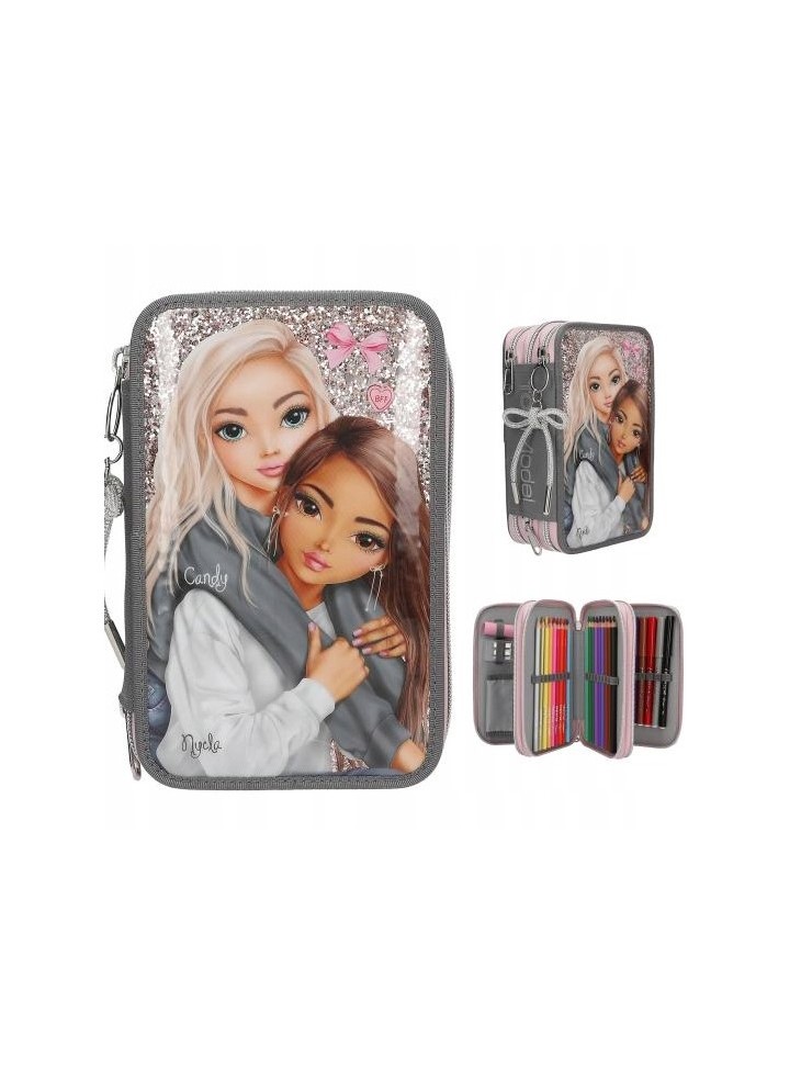 PIÓRNIK POTRÓJNY Z WYPOSAŻENIEM TOP MODEL MY BFF 13315 DEPESCHE