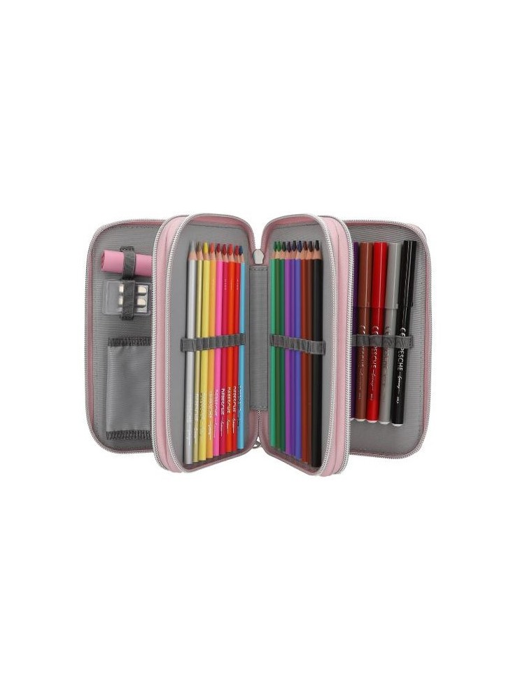 PIÓRNIK POTRÓJNY Z WYPOSAŻENIEM TOP MODEL MY BFF 13315 DEPESCHE