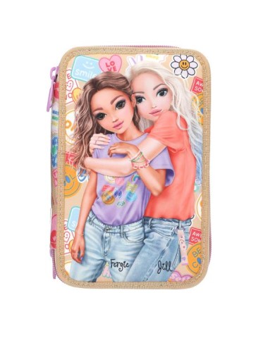 PIÓRNIK POTRÓJNY Z WYPOSAŻENIEM TOP MODEL GIRL POWER FERGIE&JILL 13282 DEPESCHE