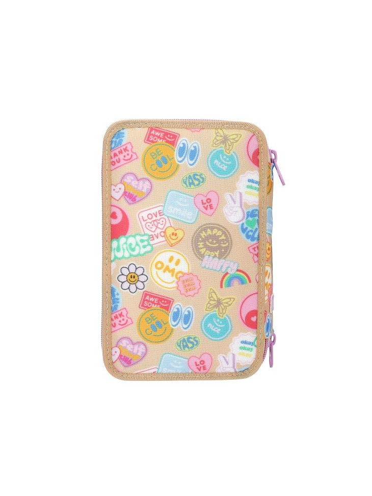 PIÓRNIK POTRÓJNY Z WYPOSAŻENIEM TOP MODEL GIRL POWER FERGIE&JILL 13282 DEPESCHE