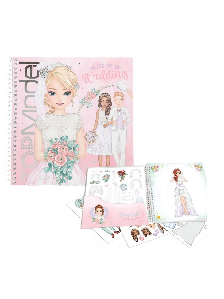 NAKLEJKI DRESS ME UP TOP MODEL WEDDING/ŚLUB 13529 DEPESCHE