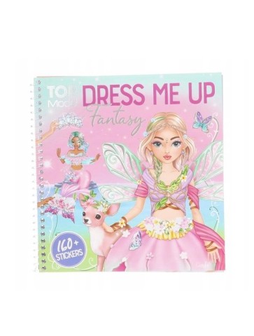 NAKLEJKI DRESS ME UP TOP MODEL FANTASY WRÓŻKI MOTYL 13439 DEPESCHE