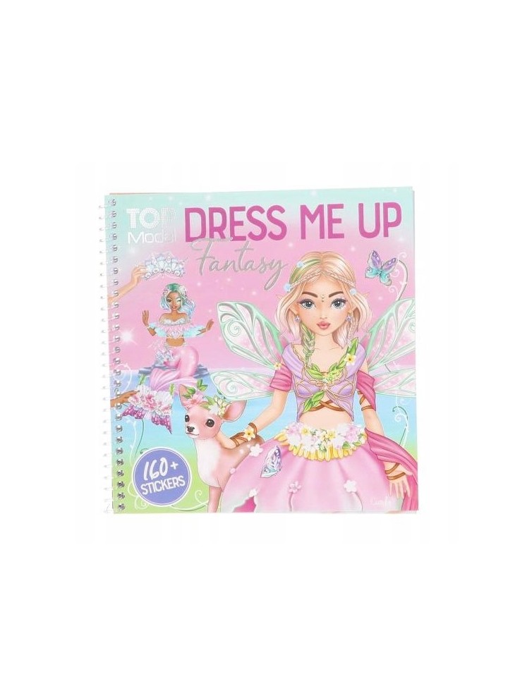 NAKLEJKI DRESS ME UP TOP MODEL FANTASY WRÓŻKI MOTYL 13439 DEPESCHE