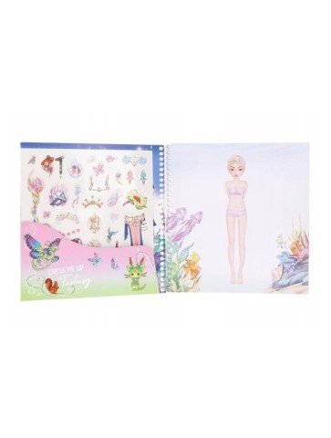 NAKLEJKI DRESS ME UP TOP MODEL FANTASY WRÓŻKI MOTYL 13439 DEPESCHE