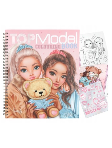 TOP MODEL KOLOROWANKA/NAKLEJKI TEAM TEDDY 13210 DEPESCHE
