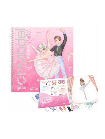 NAKLEJKI DRESS ME UP TOP MODEL BALLET/DANCE 13611 DEPESCHE